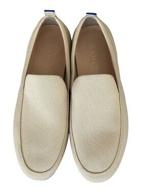 Rothys Ravello Loafer Slip On Shoes Mens 9.5 Sand Beige